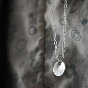 Necklace | Heart Disk